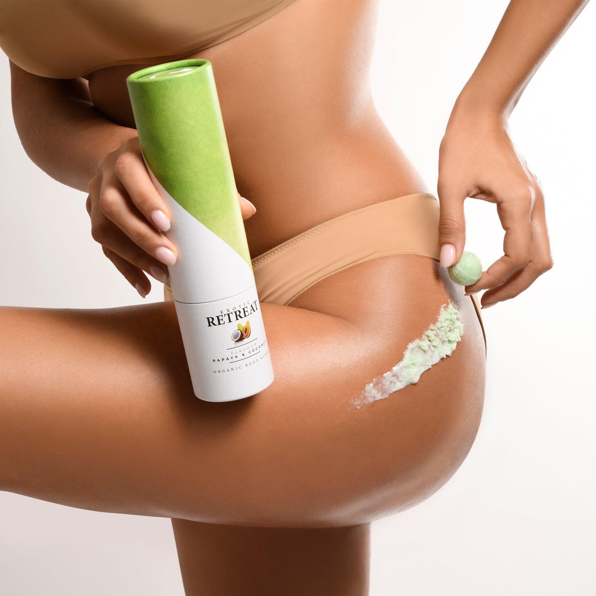 Utilizzo Scrubols Exotic Retreat si una coscia
